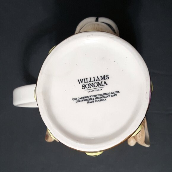 NEW RARE Williams Sonoma Twas the Night Before Christmas Reindeer Figural Mug - Picture 7 of 7